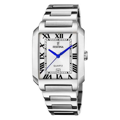 Festina Montre Homme Acier Inoxydable Argent Festina Montre-Bracelet Tendance Uf20677/1