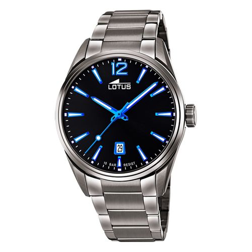 Montre Homme Lotus Acier Inoxydable Gris Montre-Bracelet Lotus Classic Ul18684/6