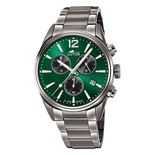 Montre Homme Lotus Acier Inoxydable Gris Montre-Bracelet Lotus Classic Ul18682/4