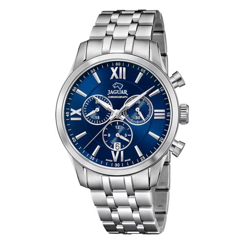 Jaguar Montre Homme Acier Inoxydable Argent Jaguar Montre-Bracelet Acamar Uj963/2