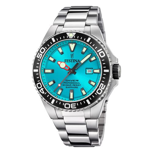 Festina Montre Pour Homme Acier Inoxydable Argent Festina The Originals Montre-Bracelet Uf20663/5