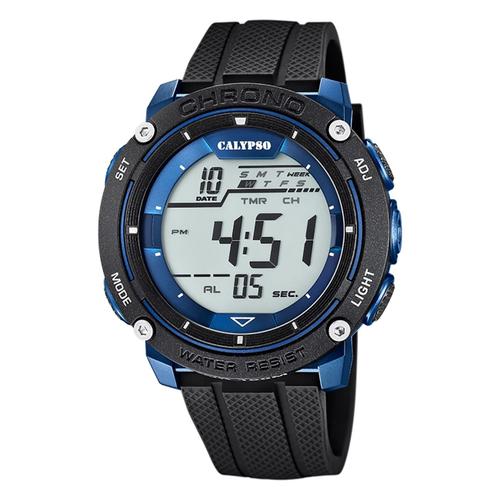 Montre Pour Hommes Calypso En Plastique Noir Montre-Bracelet Numérique Calypso Uk5820/2