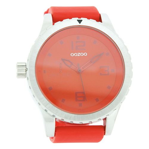Oozoo Montre Unisexe Série Vintage Analogique Caoutchouc Orange Uoc3670a