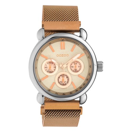 Oozoo Montre-Bracelet Unisexe Montres Analogiques Métal Or Rose Uoc10695