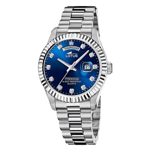 Montre Homme Lotus Acier Inoxydable Argent Montre-Bracelet Lotus Classic Ul18854/5