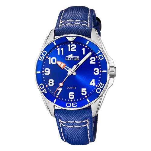 Montre Pour Enfants Lotus Youth En Cuir Bleu Montre Classique Lotus Ul18861/1