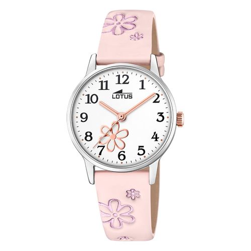 Montre Enfant Lotus Jeunesse Cuir Rose Montre-Bracelet Lotus Classic Ul18863/2