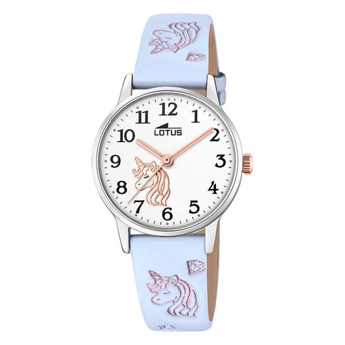 Montre Pour Enfants Lotus Youth En Cuir Bleu Montre-Bracelet Lotus Classic Ul18865/3