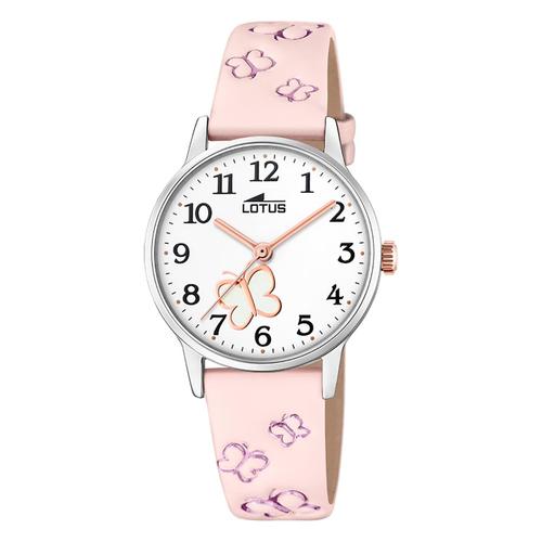 Montre Enfant Lotus Jeunesse Cuir Rose Montre-Bracelet Lotus Classic Ul18864/2