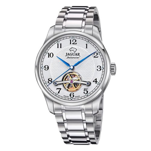Jaguar Montre Homme Acier Inoxydable Argent Jaguar Montre-Bracelet À Équilibrage Uj965/1