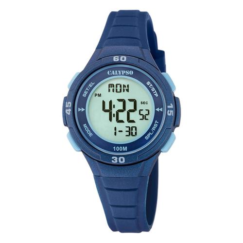 Montre Jeunesse Calypso Plastique Bleu Montre-Bracelet Junior Calypso Uk5830/5