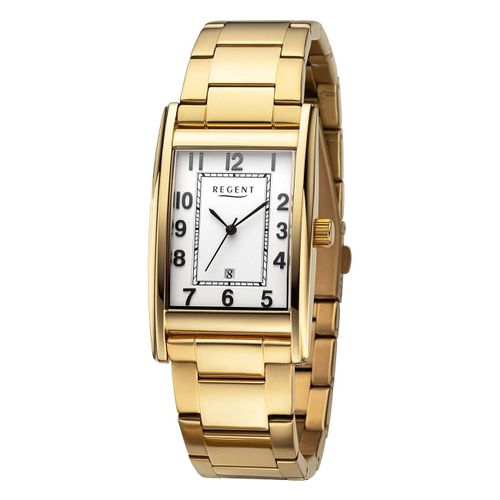 Regent Montre-Bracelet Pour Homme Bracelet En Métal Analogique Or Urf1524