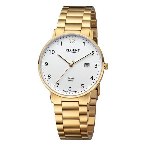 Regent Montre-Bracelet Homme Analogique Bracelet Métal Or Urgm2301