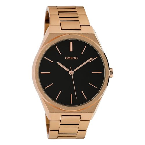 Oozoo Montre Unisexe Série Vintage Analogique Métal Or Rose Uoc10338