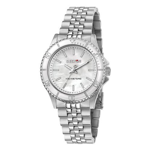 Montre Femme Sector Analogique Bracelet En Acier Inoxydable Argent Use53161527