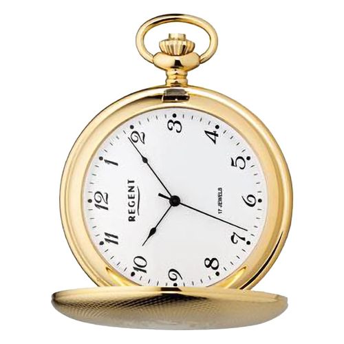 Montre De Poche Homme Regent Boîtier Analogique Or Urp714