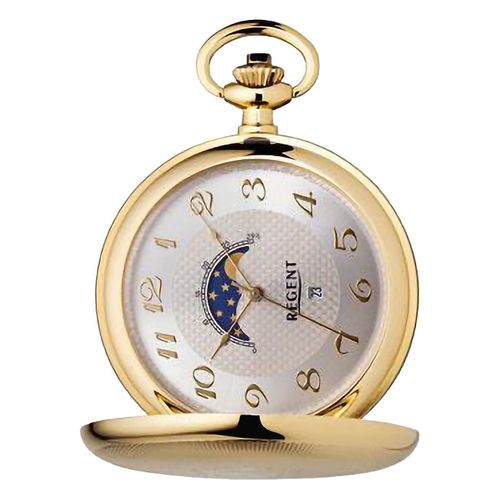 Montre De Poche Homme Regent Boîtier Analogique Or Urp731