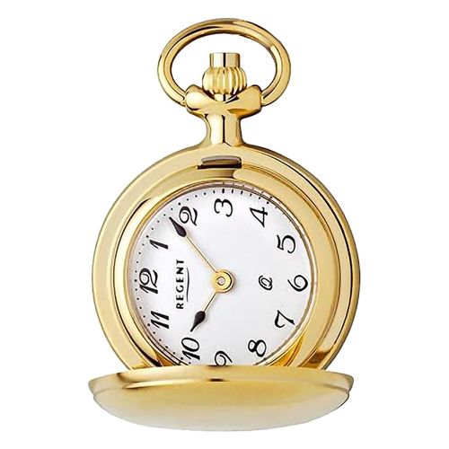 Montre De Poche Homme Regent Boîtier Analogique Or Urp763