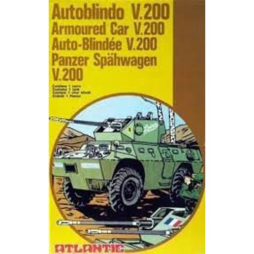 Atlantic 4603 - Auto-Blindée V.200 - 1/72e-Atlantic