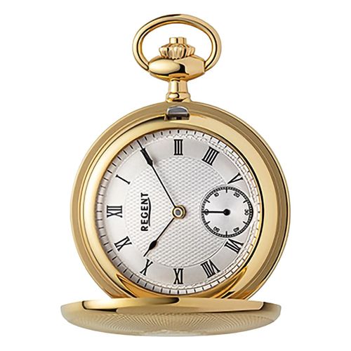 Montre De Poche Homme Regent Boîtier Analogique Or Urp773
