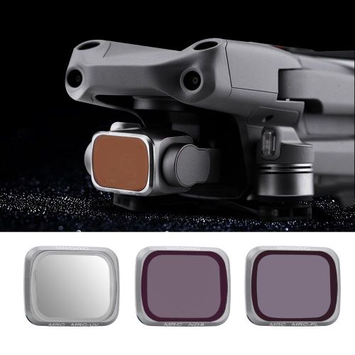 Kits De Filtres D'objectif Nd8/Cpl/Uv Pour Dji Air 2s, Accessoires De Caméra Pour Drone Professionnel, 3 Pièces-Générique