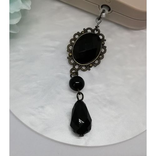 Pendentif Bijou Pour Smartphone Ou Tablette Style Victorien/Gothique
