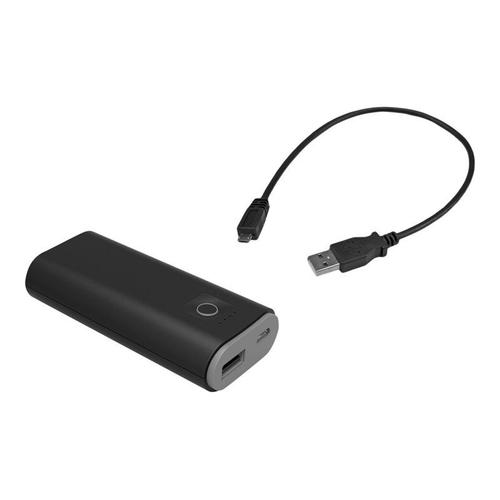 Dlh Energy - Banque D'alimentation - 6700 Mah - 2.1 A (Usb) - Gris, Noir