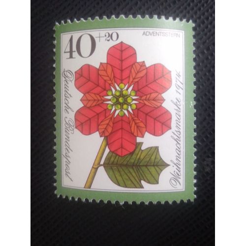 Timbre Allemagne / Rfa Y T 671 Noël 1974 ( 010808 )