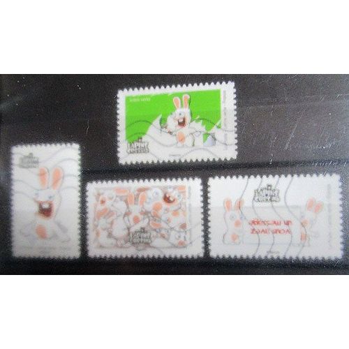 2020. Adh1885;1891;1894;1895: Lapins Crétins Dans La Bwaahte Aux Lettres