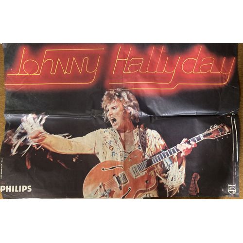 Affiche Originale Johnny Hallyday