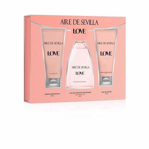 Set De Parfum Femme Aire Sevilla Love (3 Pcs) 
