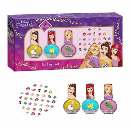 Disney Princess Nail Art Coffret 4 Produits 