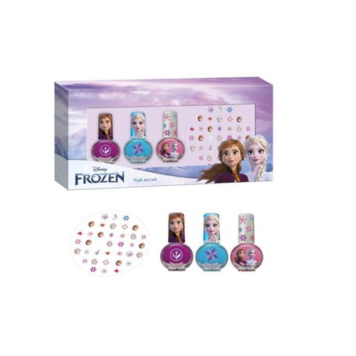 Disney Frozen Nail Art Coffret 4 Produits 