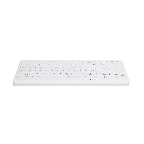 Active Key MedicalKey AK-C7000 - Clavier - sans fil - 2.4 GHz - Français - blanc