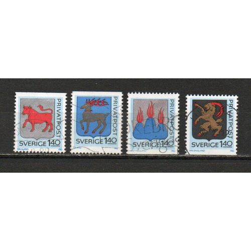 Timbres-Poste De Suède