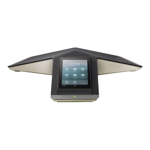 Poly Trio C60 for Microsoft Teams/Skype for Business - Téléphone VoIP de conférence - avec Interface Bluetooth - IEEE 802.11a/b/g/n/ac (Wi-Fi) / Bluetooth 5.0 - à 5 voies capacité d'appel - SIP...