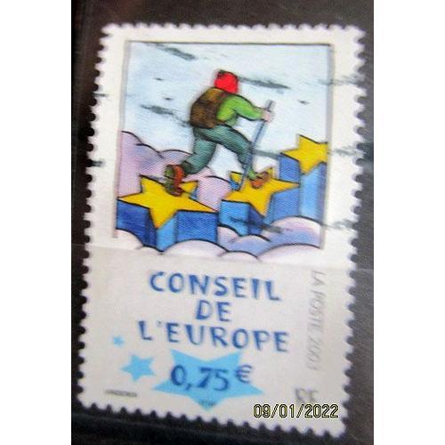 2003. Timbre De Service N°127 Conseil De L'europe