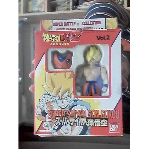 Dragon Ball Z Super Battle Collection Vol 2 Super Saiyan Son Gokou Bandai Vintage