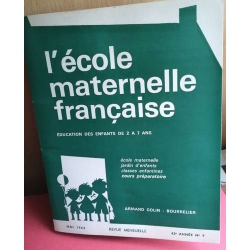 Manuel L'école Maternelle Française