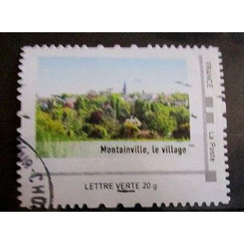 2010. Timbre De Collector: Montainville, Le Village