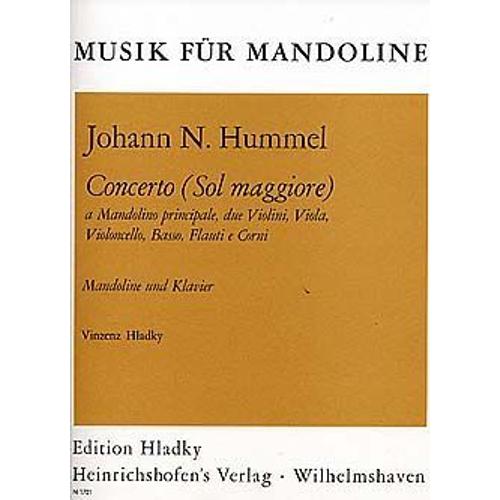 Musik Für Mandoline - Concerto (Sol Maggiore)