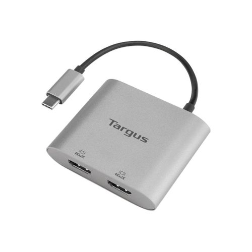 Targus - Adaptateur vidéo - 24 pin USB-C mâle pour HDMI femelle - argent - support 4K