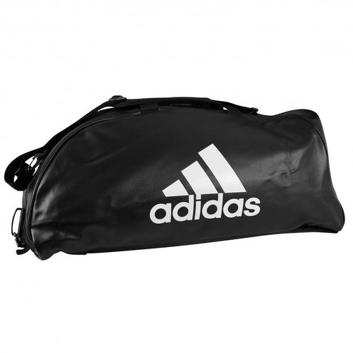 Sac De Sport Adidas 2 En 1 Logo Blanc S