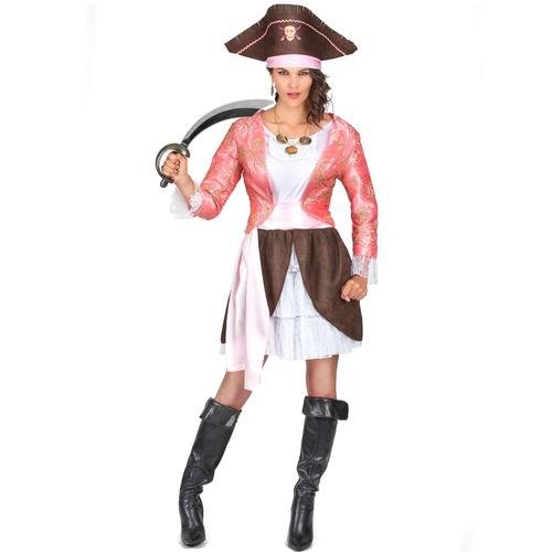 Déguisement Pirate Femme Rose Taille M