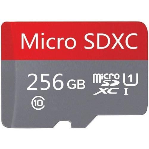 Carte Micro SD 128 Go - 256 Go - 400 Go - 512 Go - 1024 Go Carte mémoire Haute Vitesse Carte Micro SD SDXC Classe 10 avec69