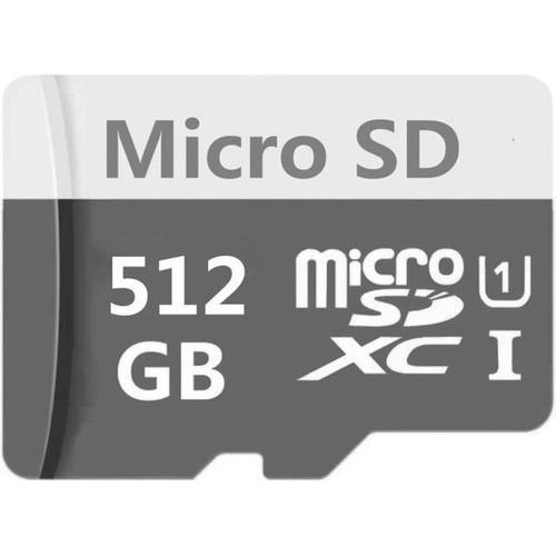 Carte Micro SD 64 Go - 128 Go - 256 Go - 400 Go - 512 Go - 1024 Go Carte mémoire Micro SD Classe 10 Carte Micro SD SDXC H24