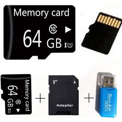 64 Go Carte Mémoire Cartao De Memoria Pour Téléphone / Tablette / Pc
