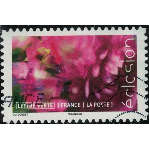 France 2019 Oblitéré Used Éclosion Le Dahlia Y&t 1709 Su
