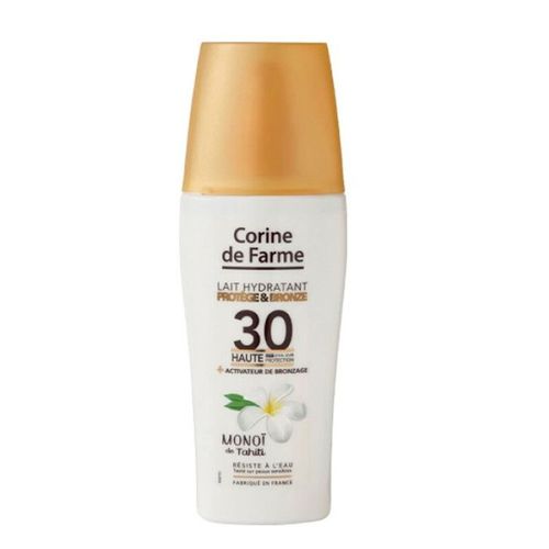 Corine De Farme Lait Hydratant Protège Et Bronze Spf30 150ml 