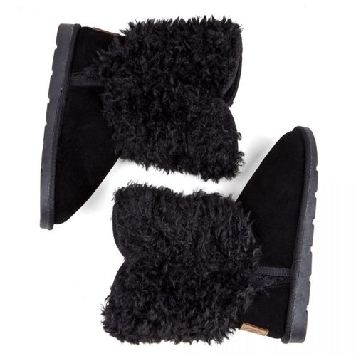 Boots Chazel Montantes Fourrées Noires Femme Les Tropeziennes